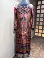 Elegant Kashmiri Print Kurti Set (SN-1895 D-20)