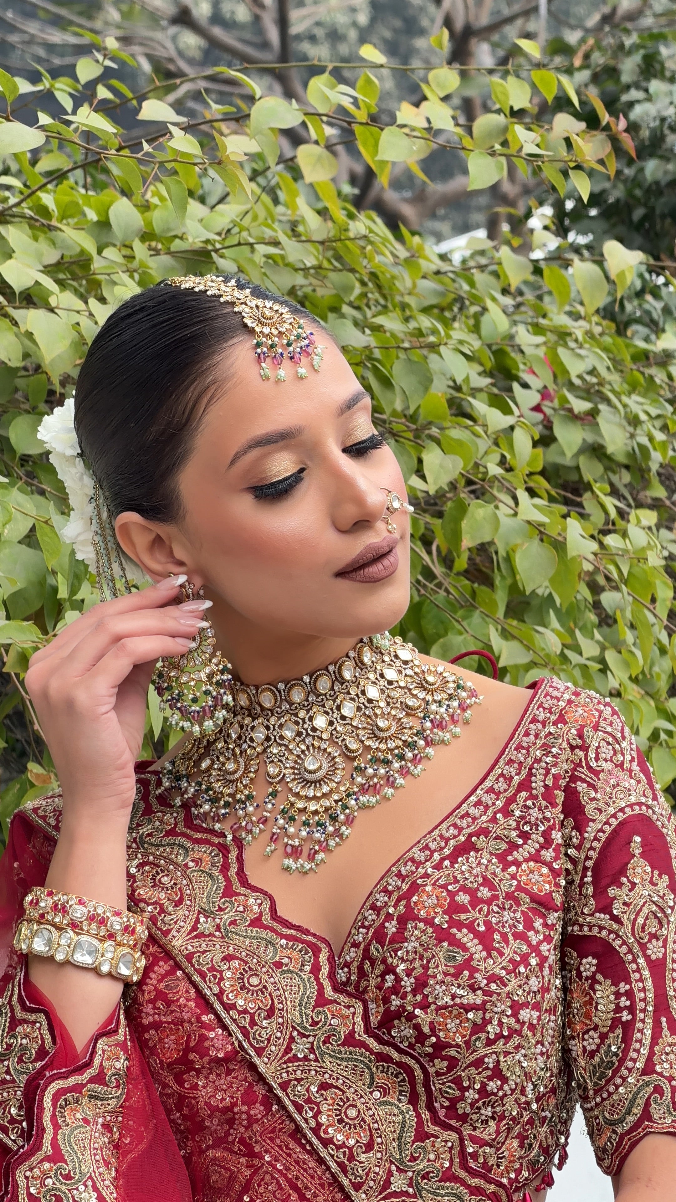 Imperial Heritage Crimson Lehenga