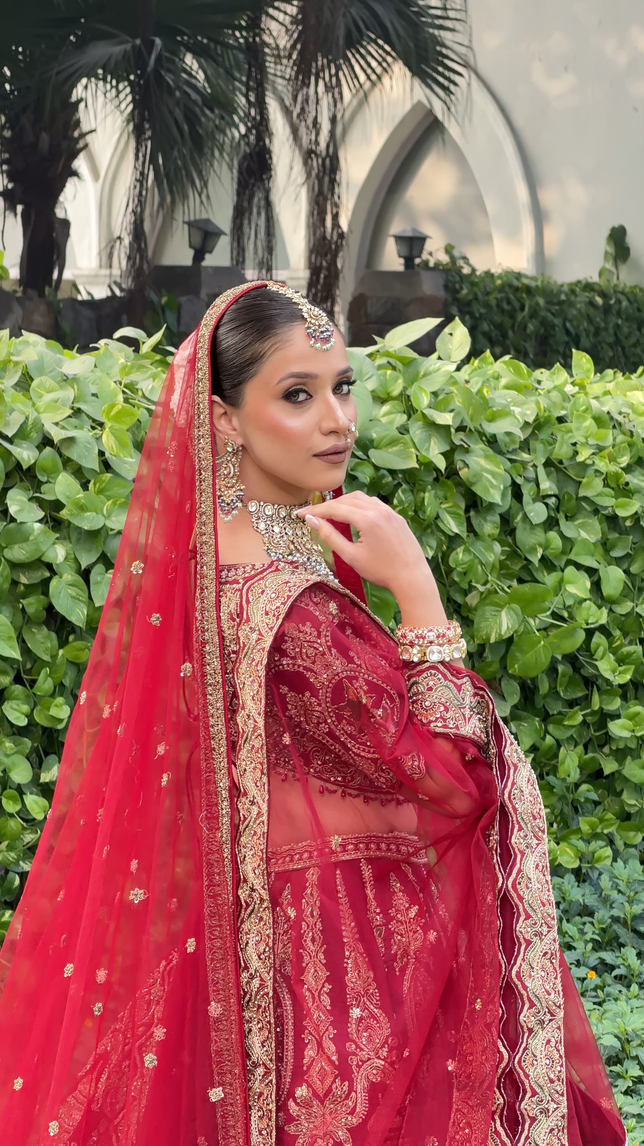 Imperial Heritage Crimson Lehenga