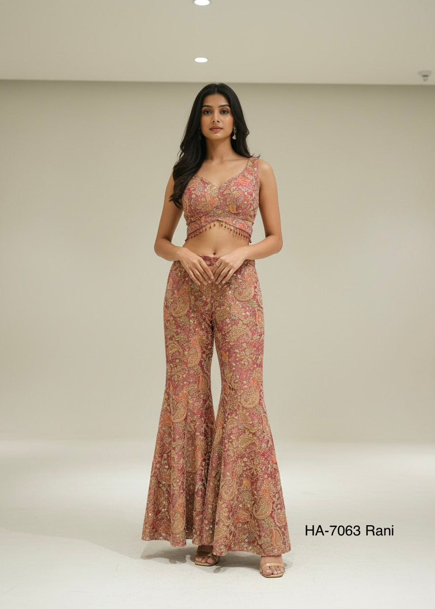 Embroidered Indo-Western Co-ord Set Main image