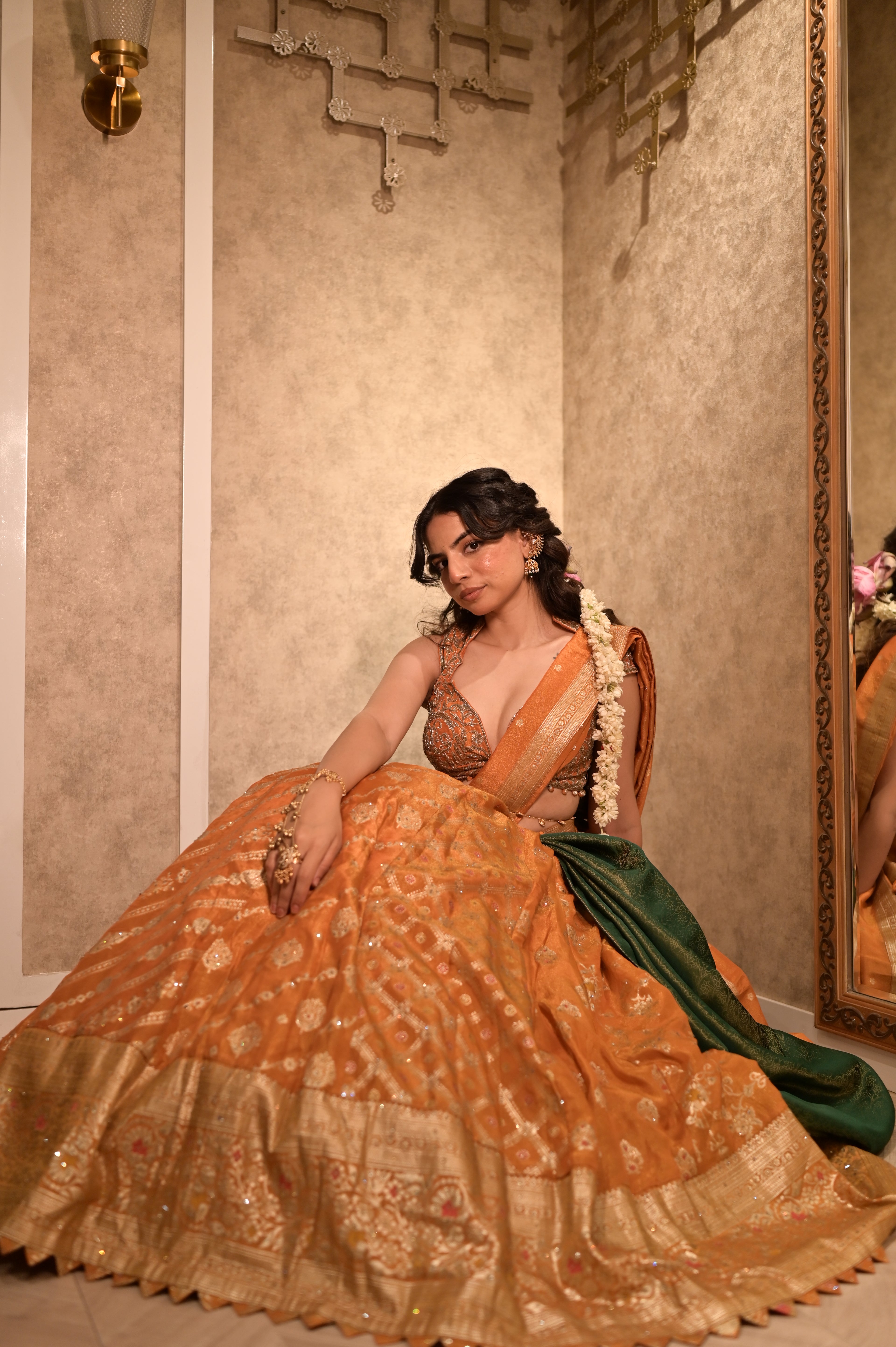 Banarasi Brocade Lehenga Set
