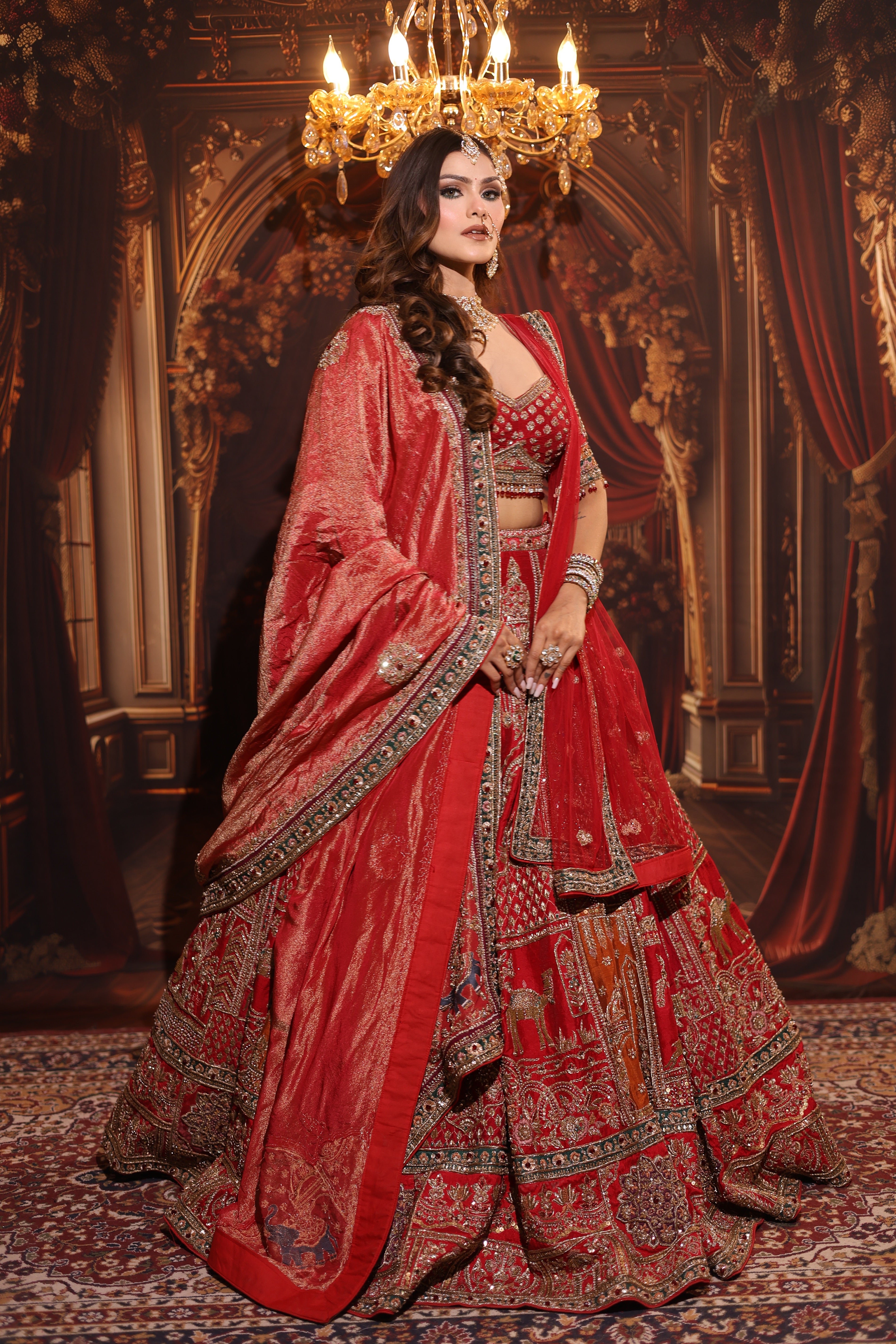 Royal Heritage Heirloom Bridal Lehenga Set Main image