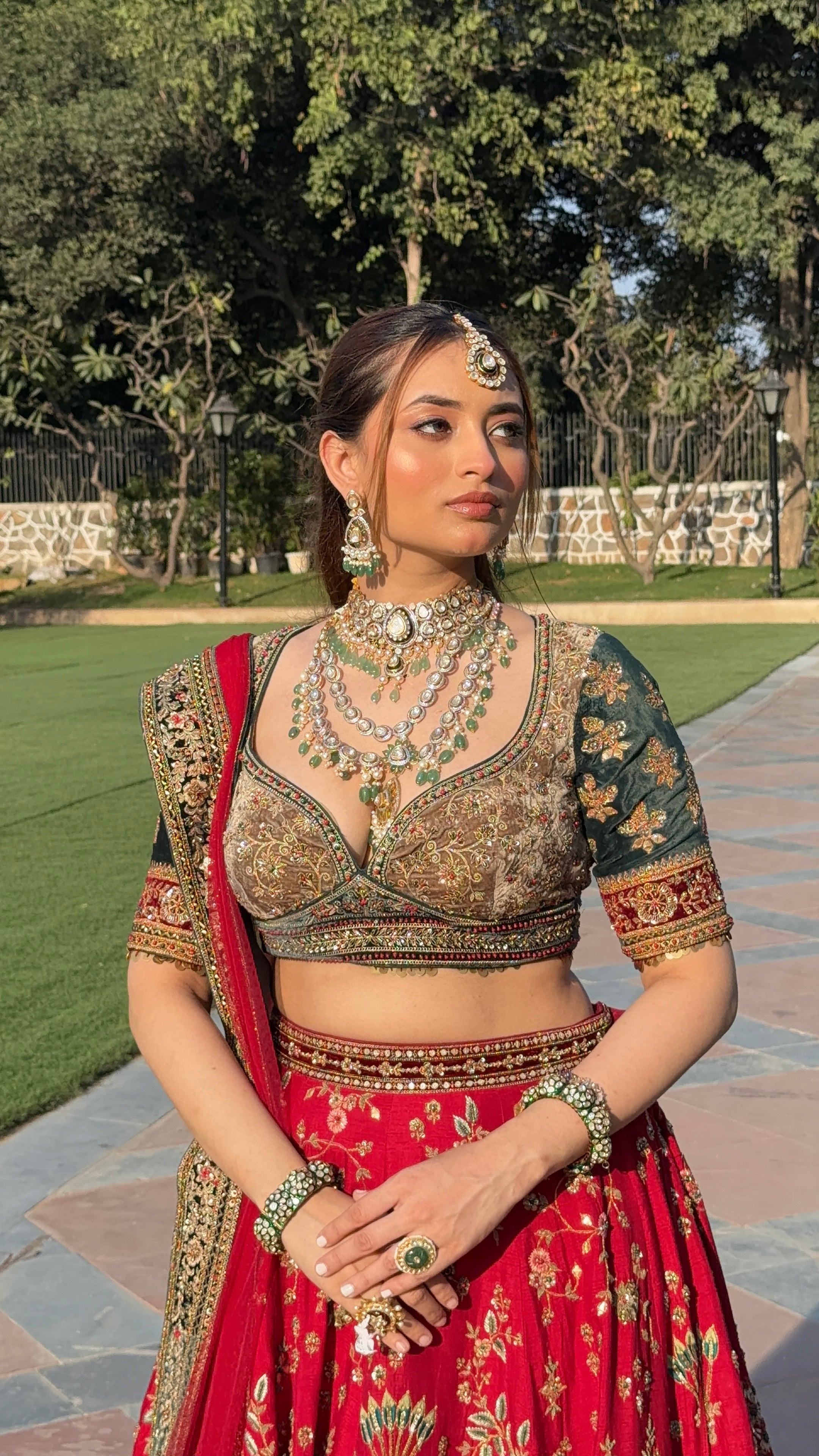 Vantara Royal Bridal Lehenga Secondary image