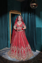 Regal Red Bridal Lehenga