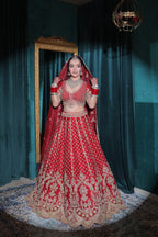 Regal Red Bridal Lehenga