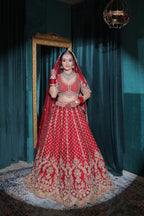 Regal Red Bridal Lehenga