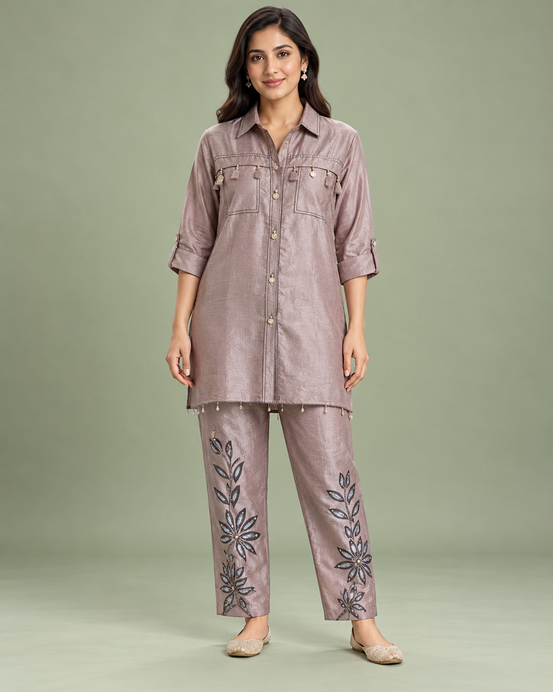 Pista Embellished Co-ord Set Main image