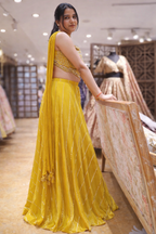 Sun-Drenched Gilded Dress