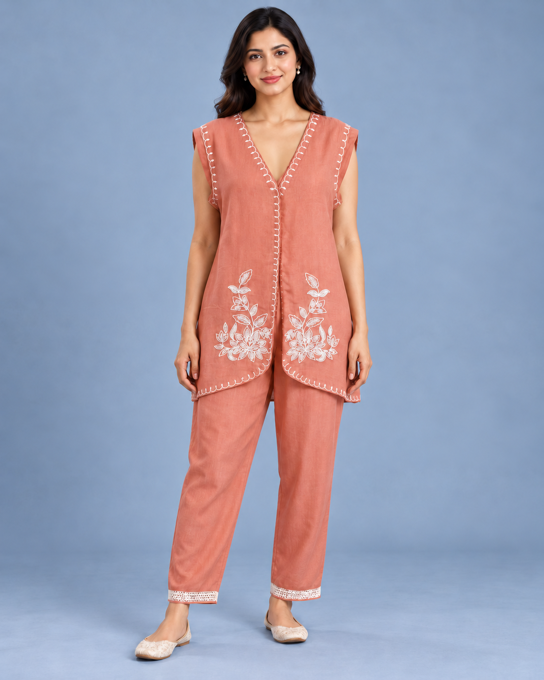 Pink Floral Co-ord Set