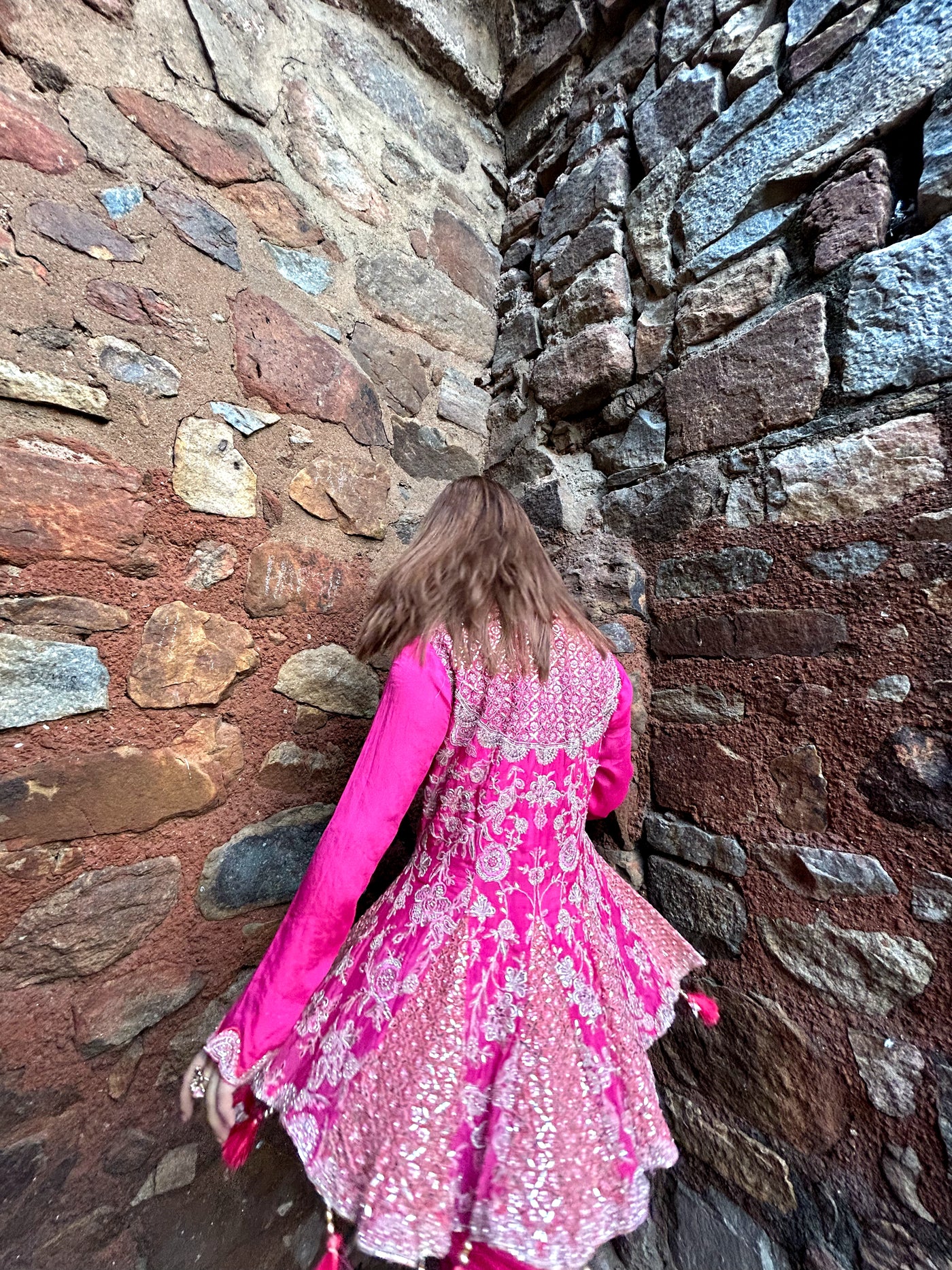 The Fuchsia Peplum Dhoti Srt (WR00916 D-65)