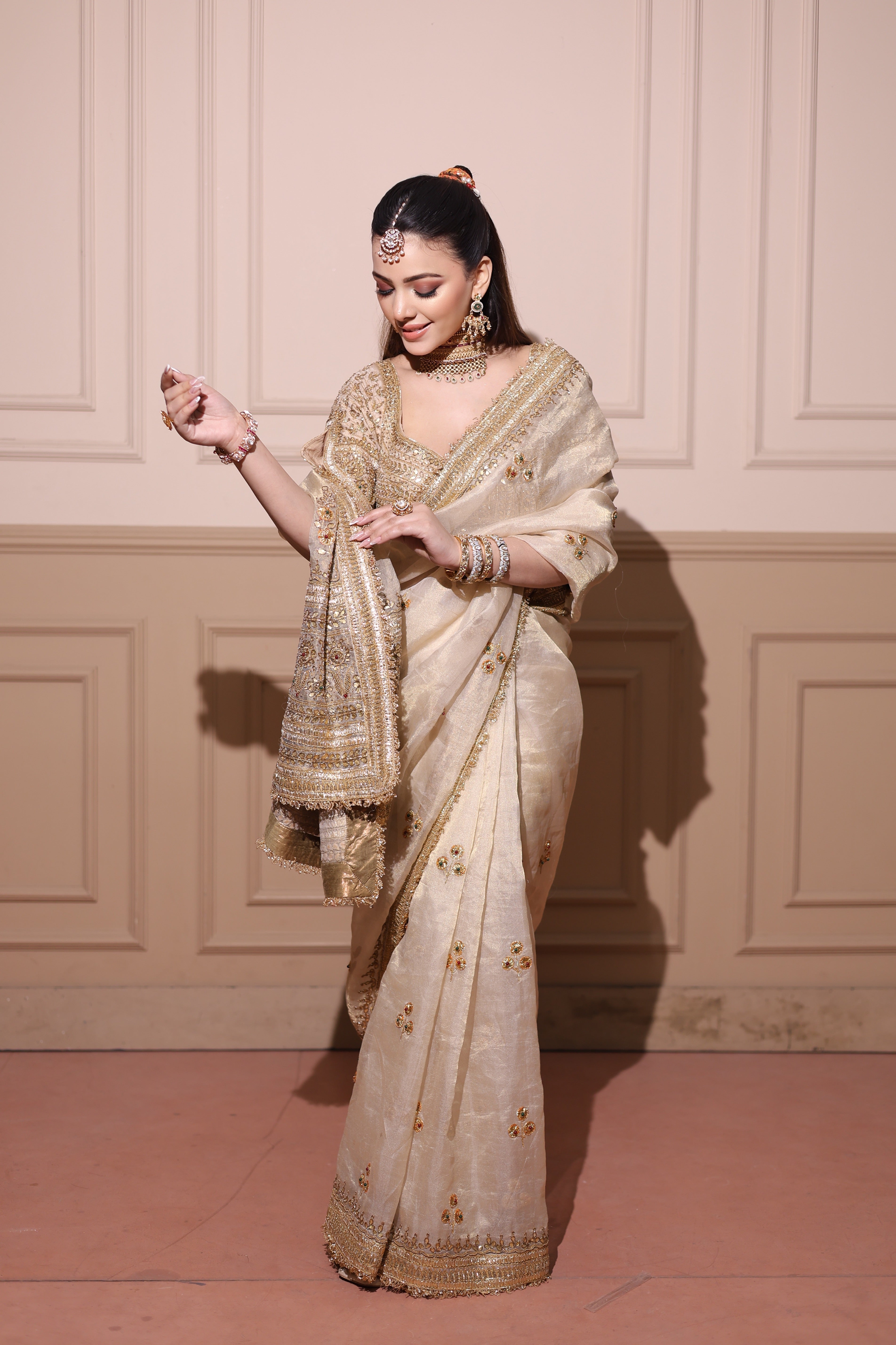 Aurelia Nectar Saree (DC-25879 D-56)