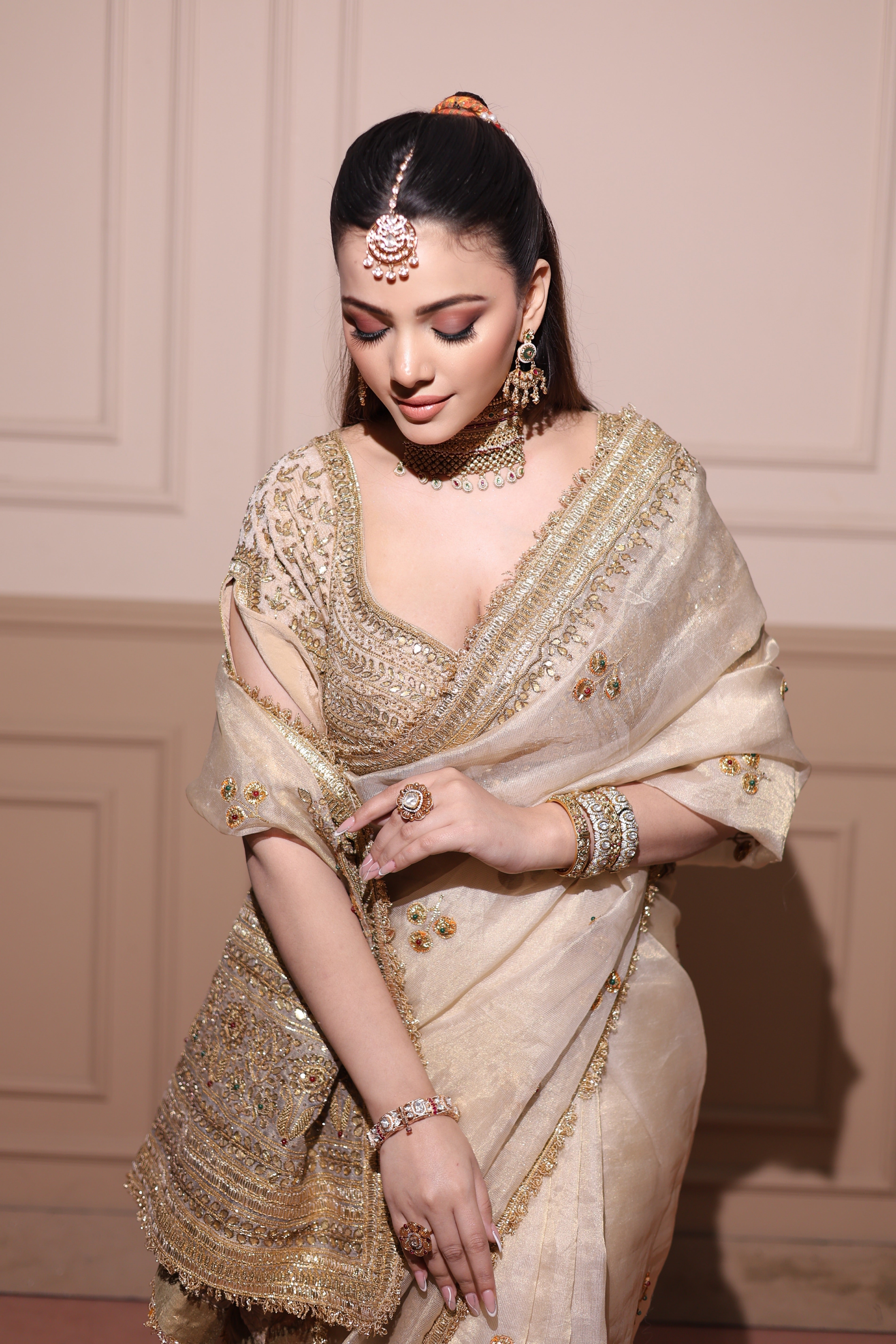 Aurelia Nectar Saree (DC-25879 D-56)