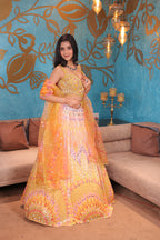 Sun-Kissed Petal Lehenga