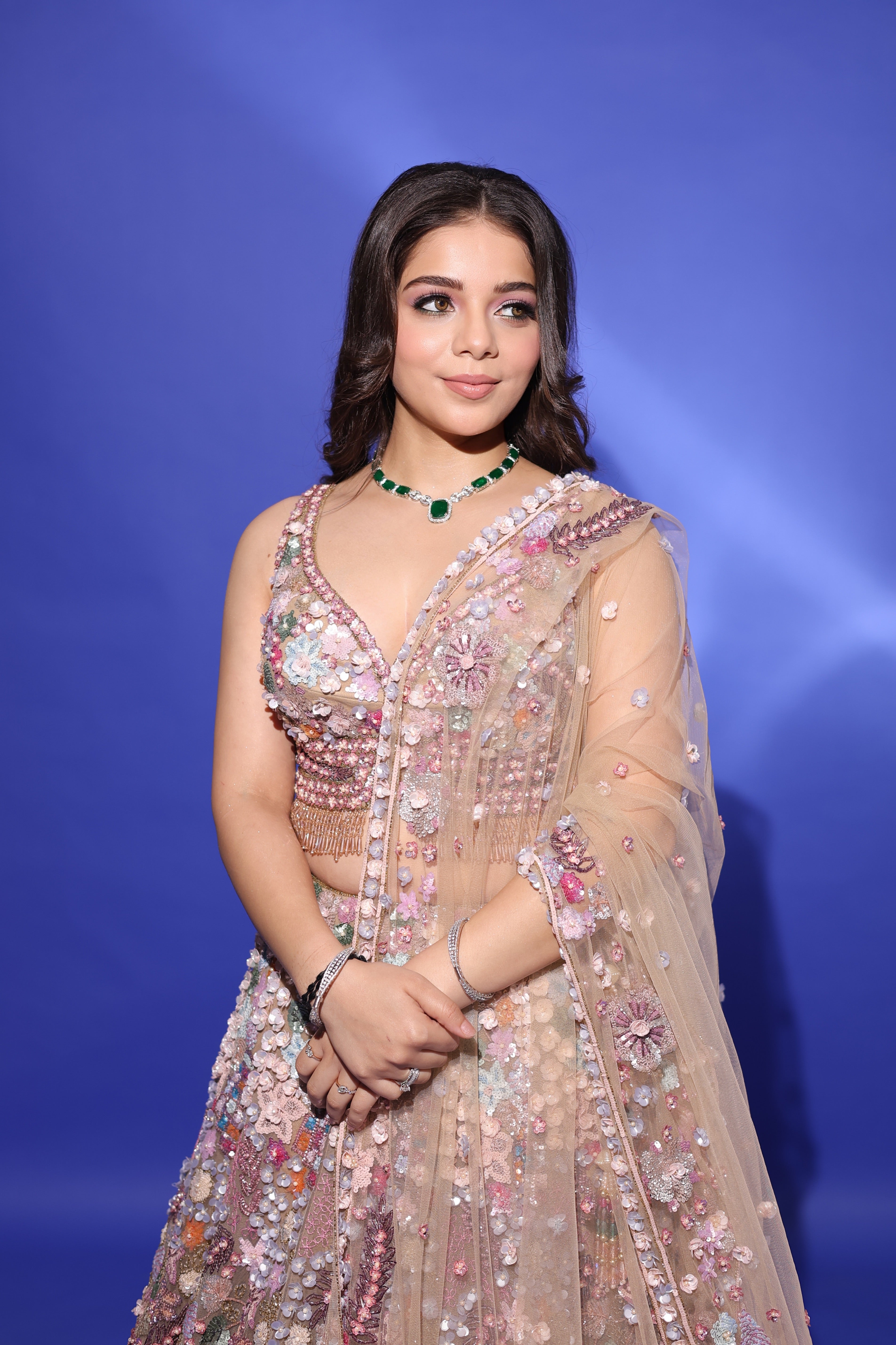 Pastel Floral Luxury Lehenga