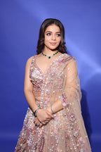 Pastel Floral Luxury Lehenga