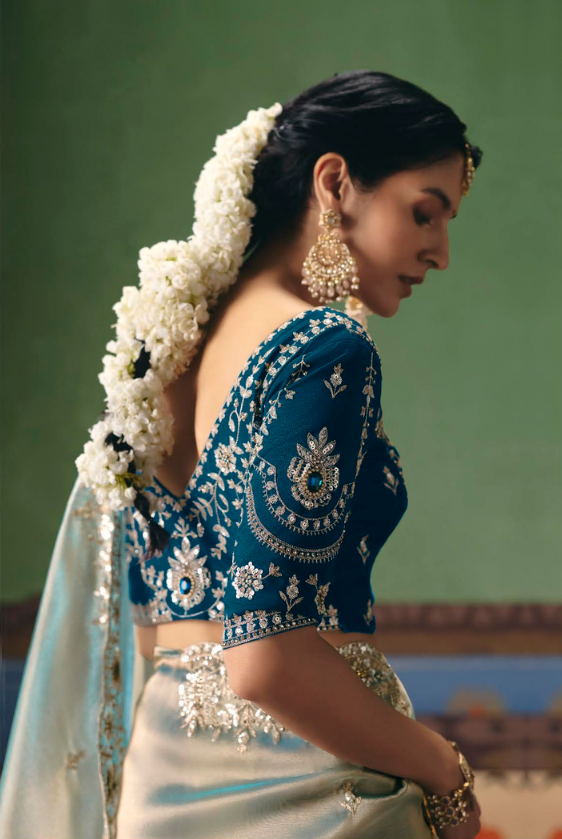 Silk Organza Designer Saree