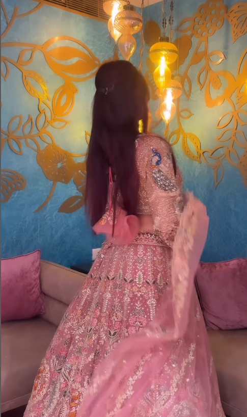 Peacock-Inspired Extreme Heavy Bridal Lehenga (3385 D-22)