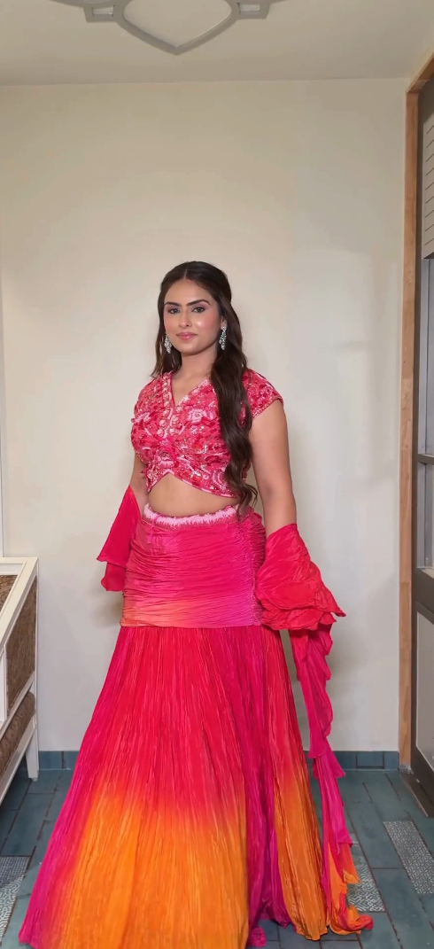 Sunset Crush Lehenga (1121 M-6)