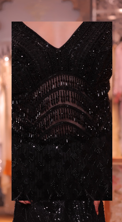 Gown: "Midnight Sparkle" (0325 M-62)