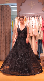 Gown: "Midnight Sparkle" (0325 M-62)