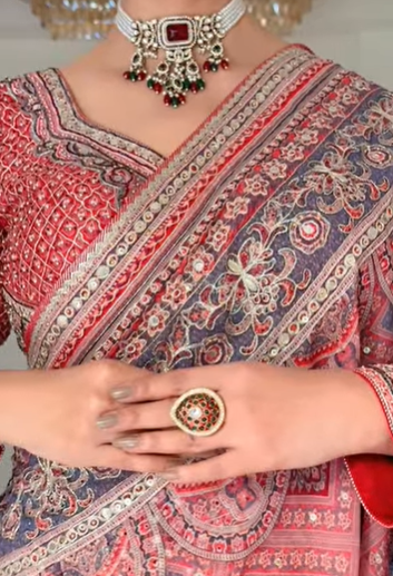 Premium Designer Kurti Set (SR-0049 D-97)