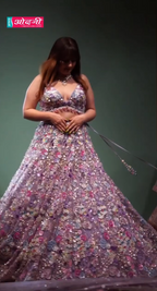 Enchanted Garden 3D Floral Lehenga (AL-479 D-93)