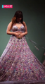 Enchanted Garden 3D Floral Lehenga (AL-479 D-93)