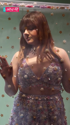 Enchanted Garden 3D Floral Lehenga (AL-479 D-93)