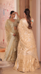 Gilded Aurelia Silk Lehenga (C-890 M-75)