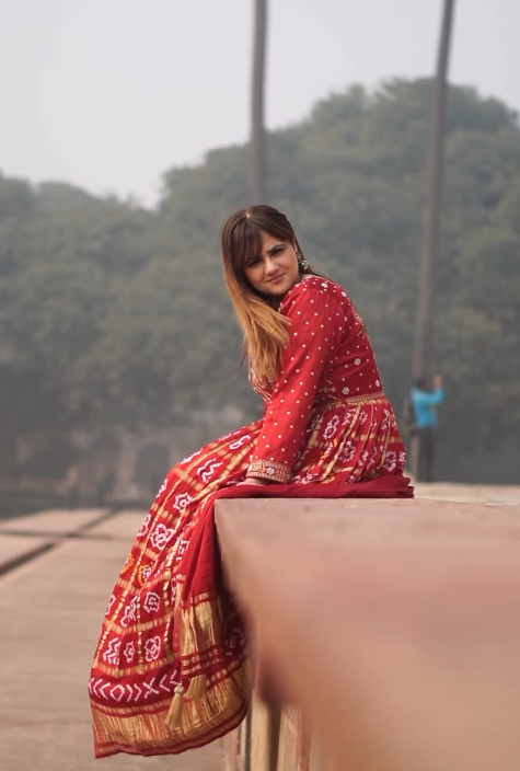 Rose Quartz Feathery Glamour Gown (A1213 GA-3)