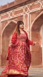 Rose Quartz Feathery Glamour Gown (A1213 GA-3)