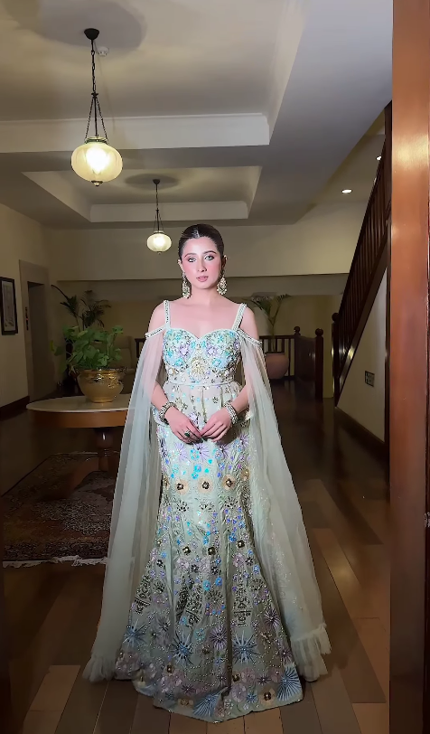 Floral Peplum Lehenga (2441 M-87)