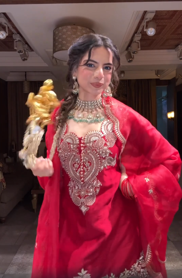 Lal Heritage Sharara Set