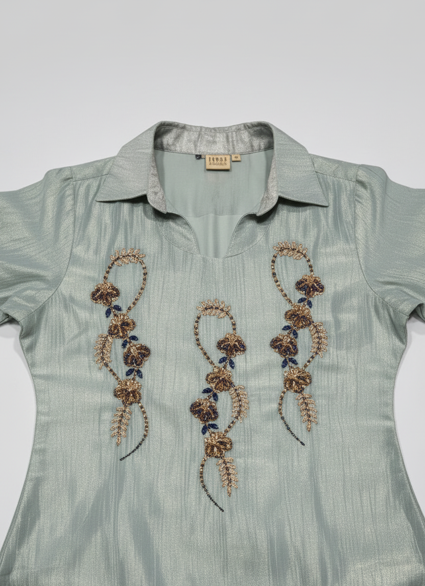 Turkish Green Cord-set Secondary image