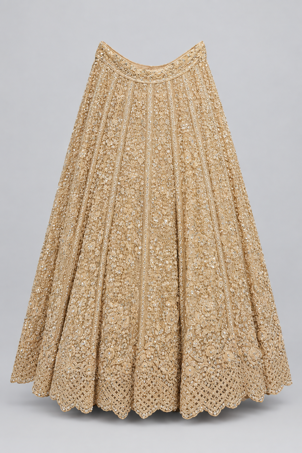 Gilded Radiance Golden Lehenga