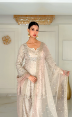 Ivory Mirage kurta set (SH-1268 D-37)