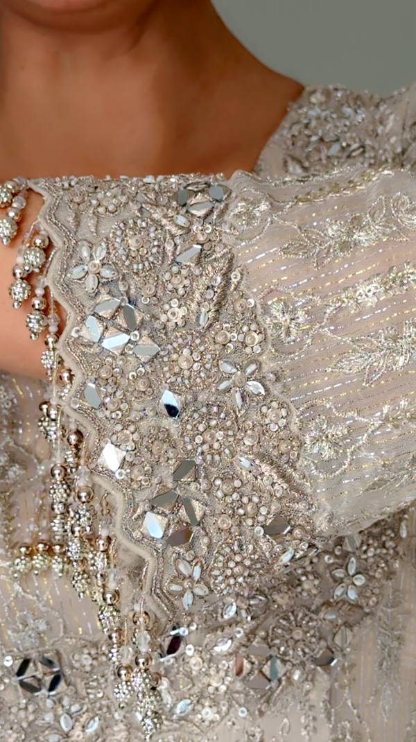 Ivory Mirage kurta set (SH-1268 D-37)