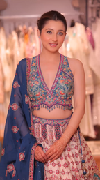 Exquisite multi-colored lehenga choli (C862 M-98)