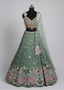 Ivory Pink Mirror-Work Lehenga (2637 M-87)