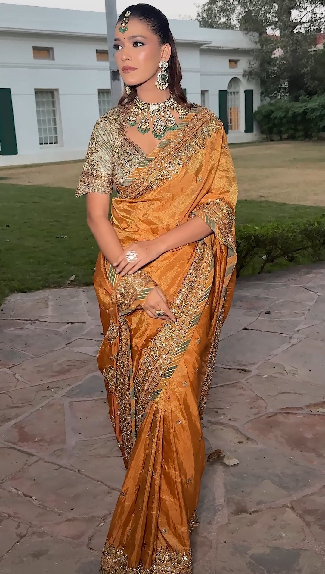 Amber Royalty Saree (25034 D-56) Secondary image