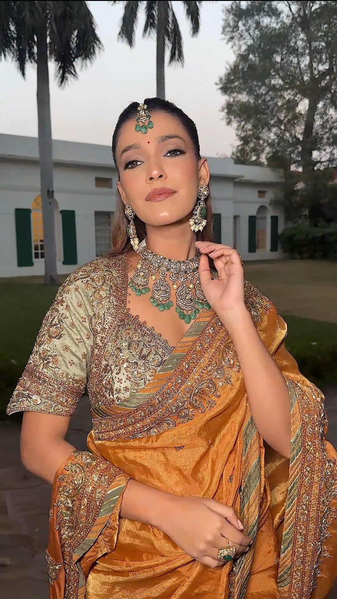 Amber Royalty Saree (25034 D-56)