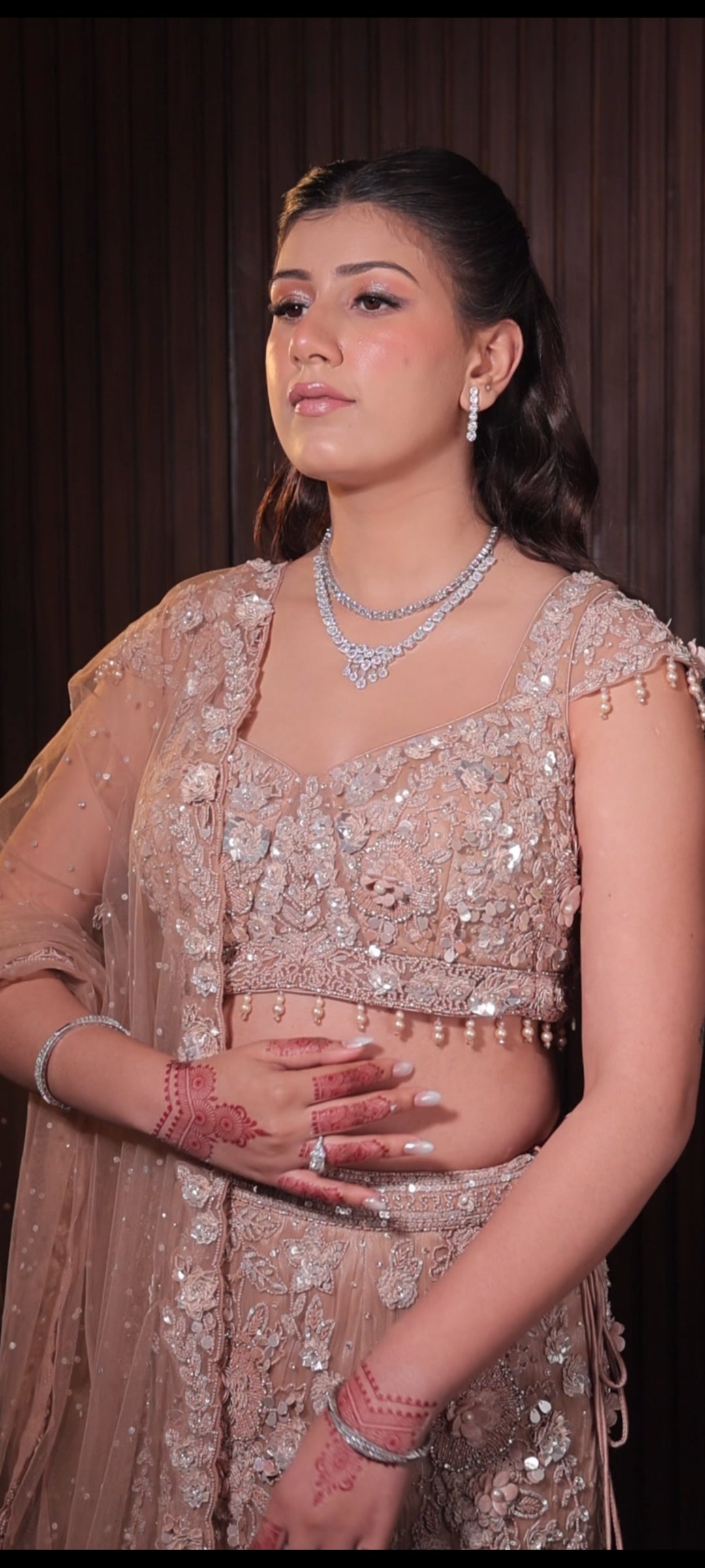 Nude Blossom Couture Lehenga (DM-110 D-101)