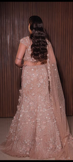 Nude Blossom Couture Lehenga (DM-110 D-101)