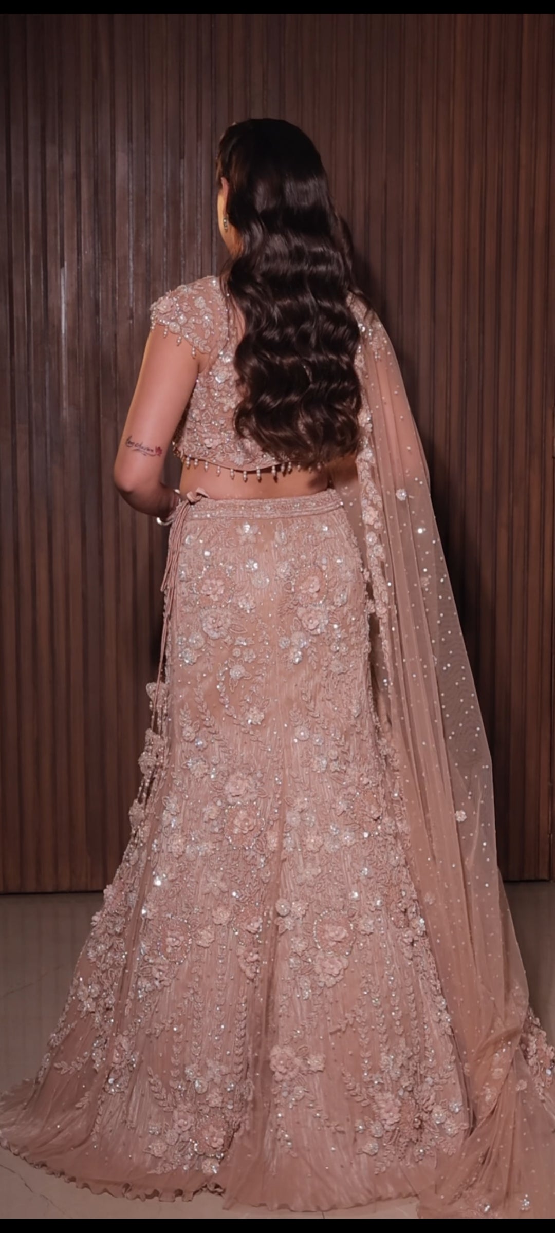 Nude Blossom Couture Lehenga (DM-110 D-101)