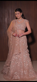 Nude Blossom Couture Lehenga (DM-110 D-101)