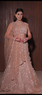 Nude Blossom Couture Lehenga (DM-110 D-101)