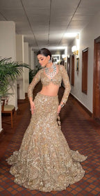 Gilded Siren Fish-Tail Couture