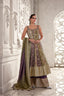 Earthy Panel Anarkali Suit with Brocade and Gold Work (TARA M-24)