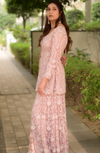 Roseate Bloom Sharara Set (PN-7286 M-58)