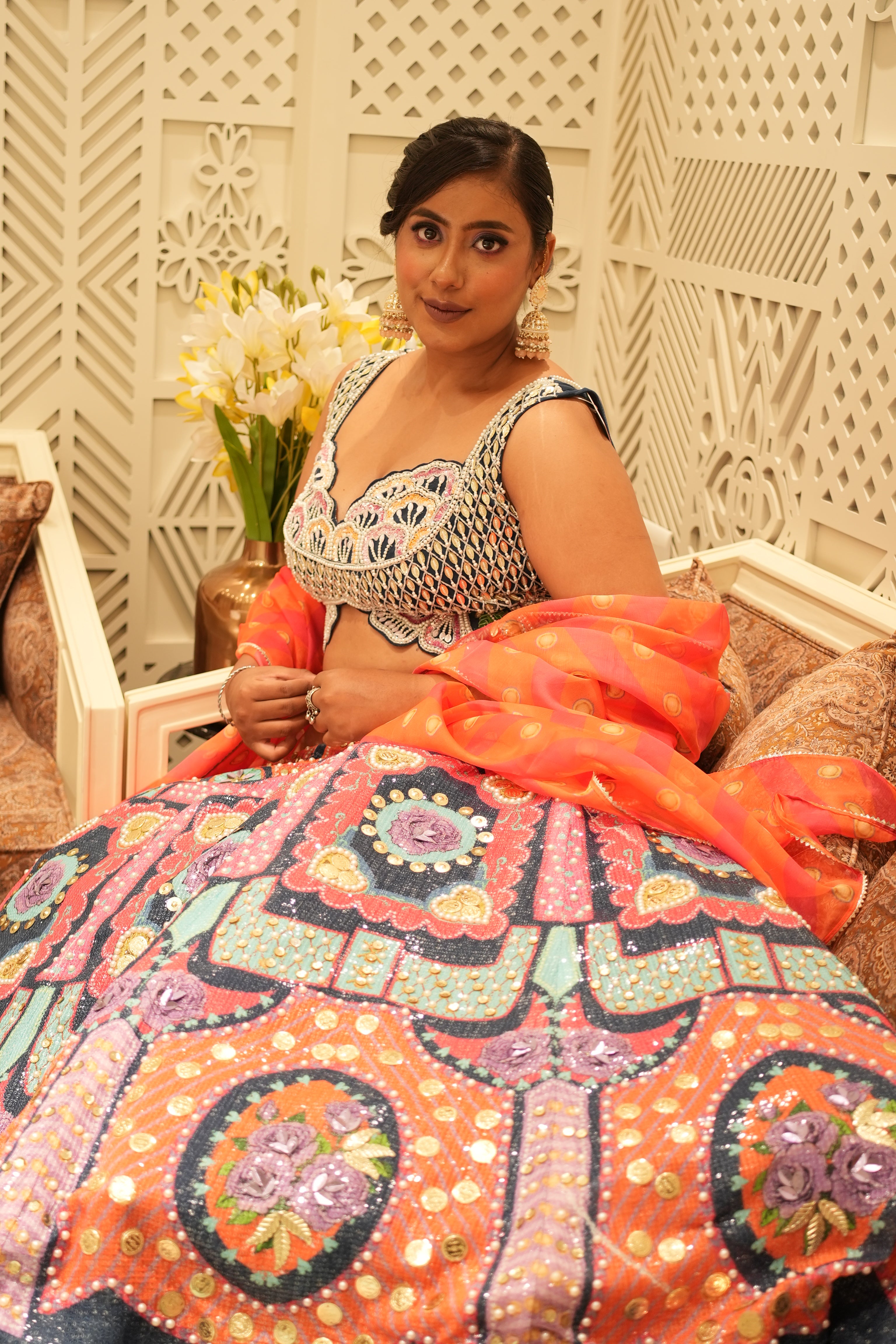 Bohemian Rhapsody Lehenga (9095 D-111)